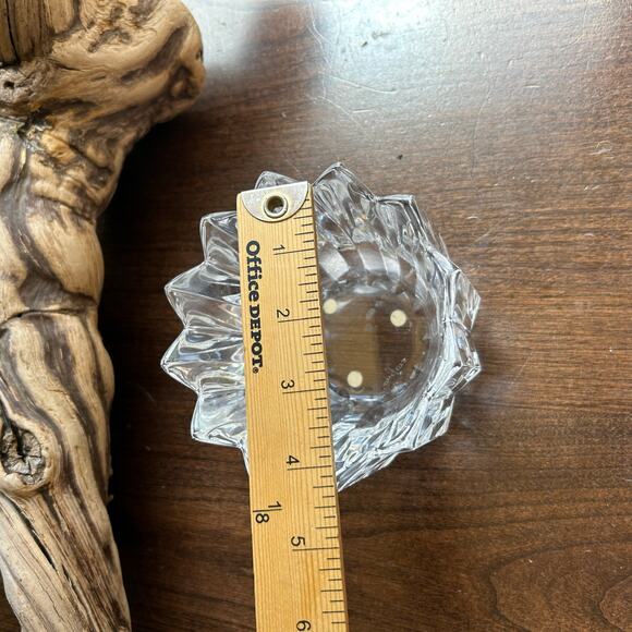 Orrefors Crystal Fleur Bowl designed by Jan Johansson - Picture 7 of 7